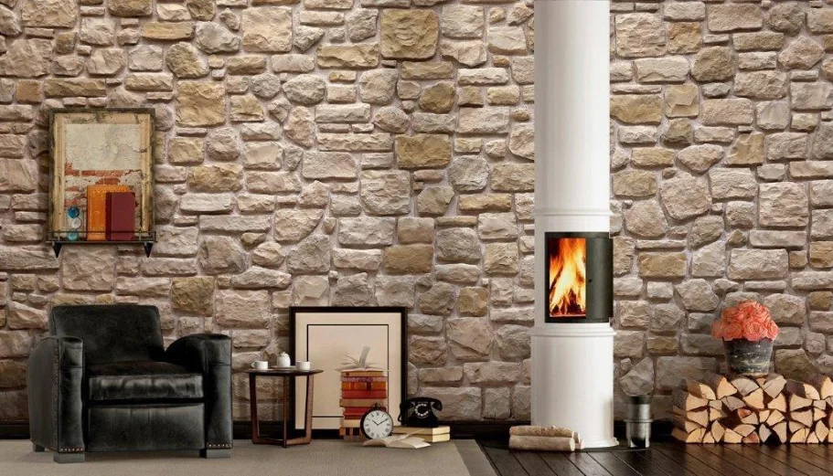 Şömine Odanızı Dekoratif Taşlarla Süsleyelim