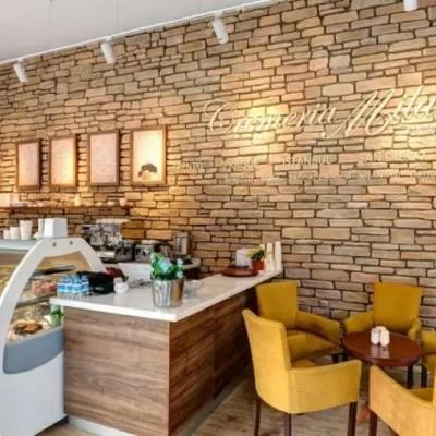 Doğal Taş Dokusu: Salonun Kalbi