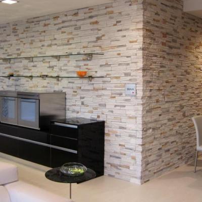 Plazma Tv Arkası Taş Kaplama